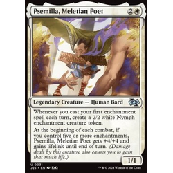 Magic löskort: Magic: Foundations Jumpstart: Psemilla, Meletian Poet