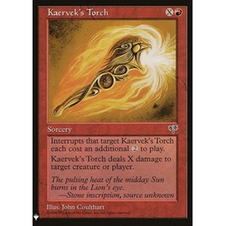 Magic löskort: Mystery Booster: Kaervek's Torch