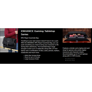 Enhance Gaming: Tabletop RPG Player's Bag