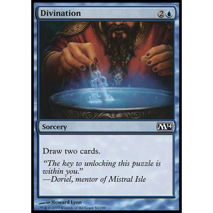 Magic löskort: Magic 2014: Divination