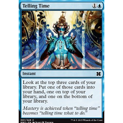 Magic löskort: Modern Masters 2015: Telling Time