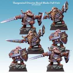 Dwarves of Thargomind - Royal Blades Full Unit