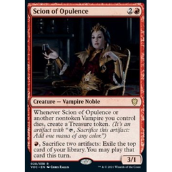 Magic löskort: Commander: Innistrad: Crimson Vow: Scion of Opulence