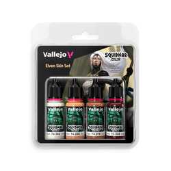 Vallejo Squidmar Color: Elven Skin Set (4x18ml)