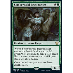 Magic löskort: Commander: Innistrad: Midnight Hunt: Somberwald Beastmaster