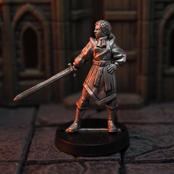 Irrbloss Miniatures: Sigrid the Swordmaster