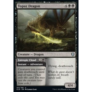 Magic löskort: Commander Legends: Battle for Baldur's Gate: Topaz Dragon