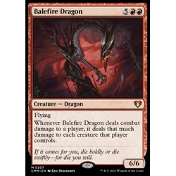 Magic löskort: Commander Masters: Balefire Dragon