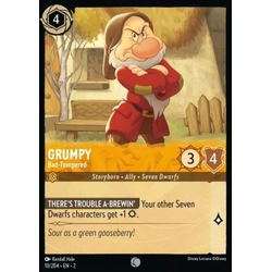 Lorcana Löskort: Rise of the Floodborn: Grumpy - Bad-Tempered (Foil)