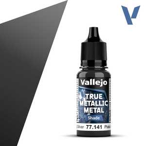 Vallejo True Metallic Metal: Sterling Silver (Shade) (18ml)