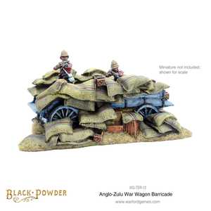 Warlord Scenery: Anglo-Zulu War wagon barricade