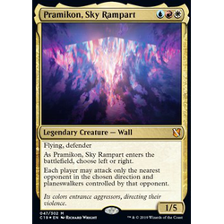 Magic löskort: Commander 2019: Pramikon, Sky Rampart (Foil)