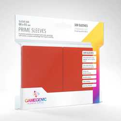 Card Sleeves Standard Prime Red (100) (GameGenic)