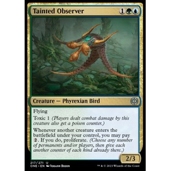 Magic löskort: Phyrexia: All Will Be One: Tainted Observer