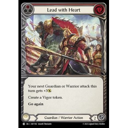 FaB Löskort: Heavy Hitters: Lead With Heart (Red)