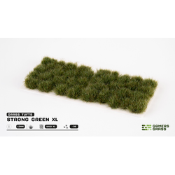 Gamer's Grass - Strong Green XL Tufts (12mm)