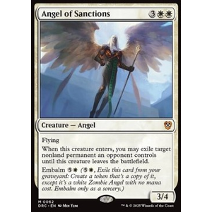 Magic löskort: Magic: Commander: Aetherdrift: Angel of Sanctions