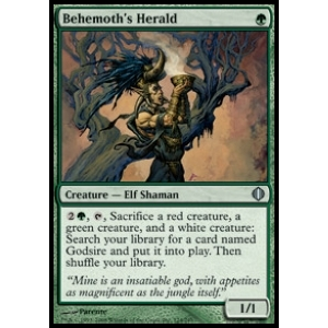 Magic löskort: Shards of Alara: Behemoth's Herald