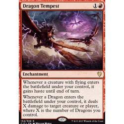 Magic löskort: Commander 2017: Dragon Tempest