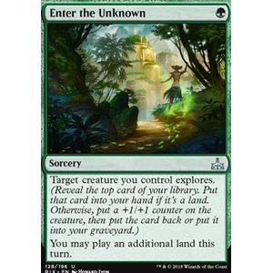 Magic löskort: Rivals of Ixalan: Enter the Unknown