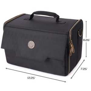 Enhance Gaming: Tabletop Miniature Figure Satchel Black