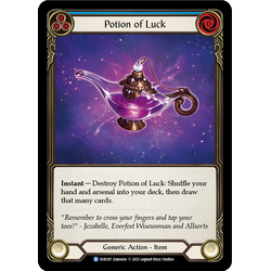 FaB Löskort: Everfest 1st Edition: Potion of Luck (Cold Foil)