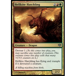 Magic löskort: Conflux : Hellkite Hatchling (Foil)