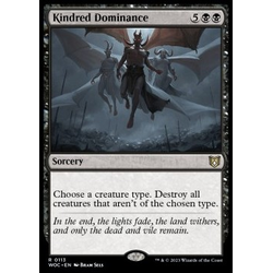 Magic löskort: Commander: Wilds of Eldraine: Kindred Dominance
