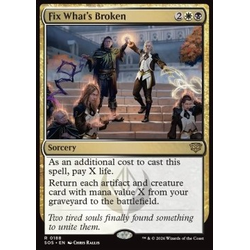 Magic löskort: Secrets of Strixhaven: Fix What's Broken