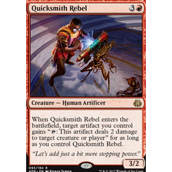 Magic löskort: Aether Revolt: Quicksmith Rebel (Foil)