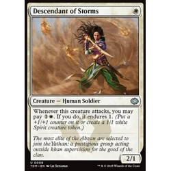 Magic löskort: Tarkir: Dragonstorm: Descendant of Storms