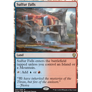 Magic löskort: Dominaria: Sulfur Falls