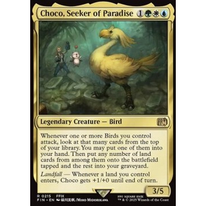 Magic löskort: Magic: The Gathering - FINAL FANTASY: Choco, Seeker of Paradise
