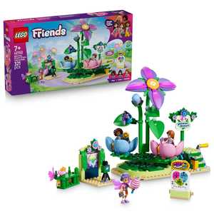 LEGO Friends Snurrande tekoppskarusell med blom- och älvtema 42702