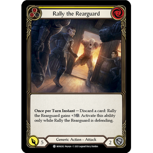 FaB Löskort: Monarch Unlimited: Rally the Rearguard (Yellow)