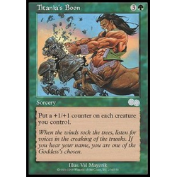 Magic löskort: Urza's Saga: Titania's Boon