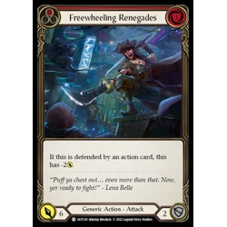 FaB Löskort: Outsiders: Freewheeling Renegades (Red) (Rainbow Foil)