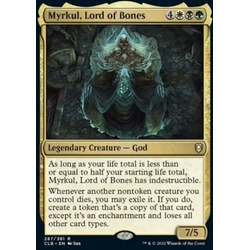 Commander Legends: Battle for Baldur's Gate: Myrkul, Lord of Bones (Foil) (Japansk)