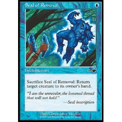 Magic löskort: Nemesis: Seal of Removal