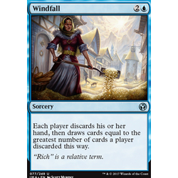 Magic löskort: Iconic Masters: Windfall