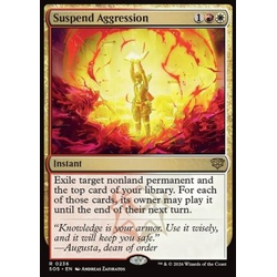 Magic löskort: Secrets of Strixhaven: Suspend Aggression