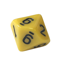Opaque: Yellow/Black (D10)