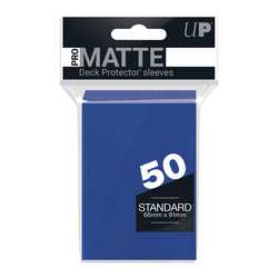 Card Sleeves Standard Pro-Matte Blue (50) (Ultra Pro)