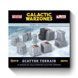 Battlefield in a Box Galactic Warzones: Rebel Outpost - Scatter Terrain