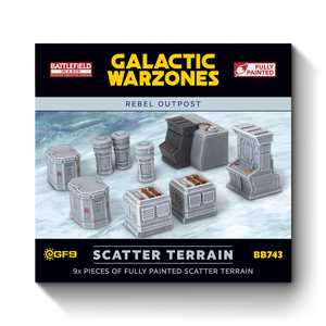 Battlefield in a Box Galactic Warzones: Rebel Outpost - Scatter Terrain