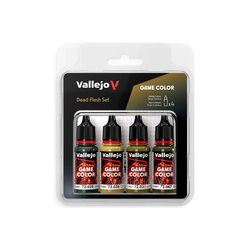 Vallejo Game Color: Dead Flesh set (4x18ml)