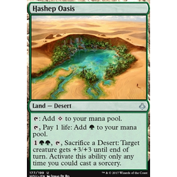 Magic löskort: Hour of Devastation: Hashep Oasis