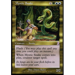 Magic löskort: Time Spiral: Mystic Snake (Foil)