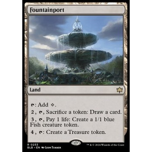 Magic löskort: Bloomburrow: Fountainport (Foil)