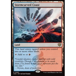 Magic löskort: Secrets of Strixhaven: Stormcarved Coast